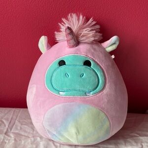 Original SquishMallows Named Hank AquaHippo Size7.5“Inch